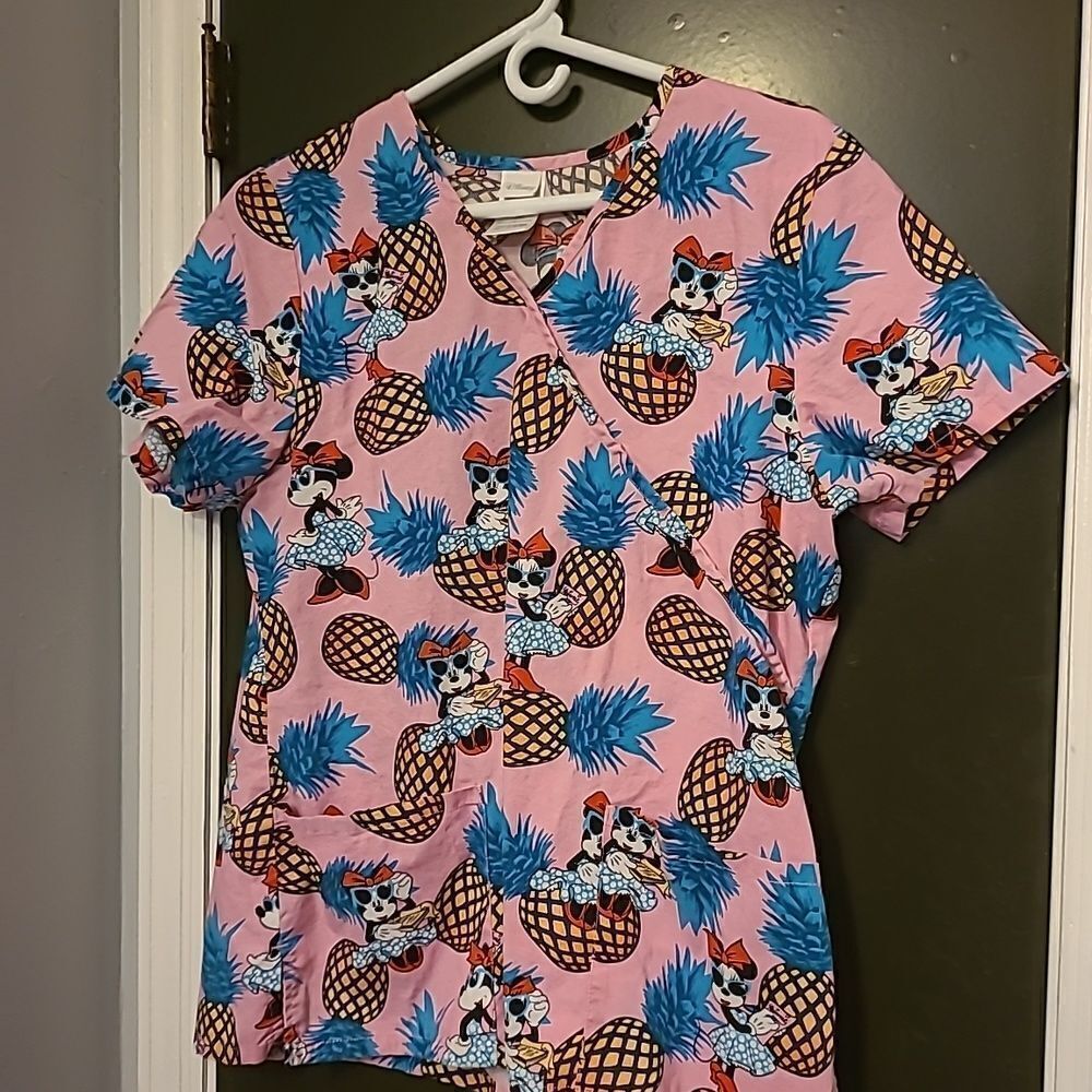 Disney Scrub Top